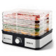 Sogo DAL-SS-10461 deshidratador de alimentos Negro, Acero 245 W